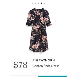 Cristen Shirt Dress from 41 Hawthorn